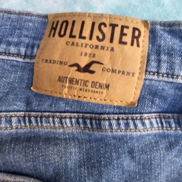 Hollister Authentic Denim Jean Men's Skinny Jeans Sz 34 - Picture 6 of 8
